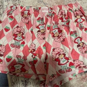 Strawberry Shortcake Pajama Shorts